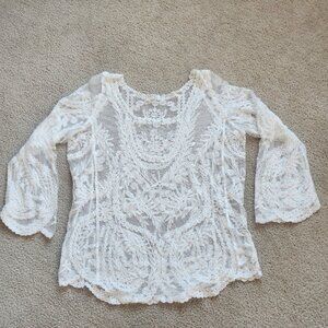 NWOT Lace top XS or S